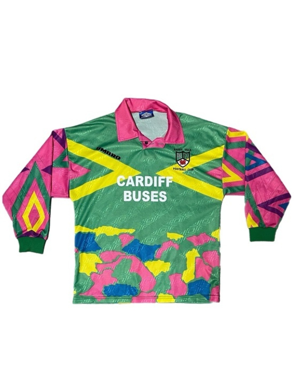 Vintage 1994 Umbro Goalie Soccer Jersey
